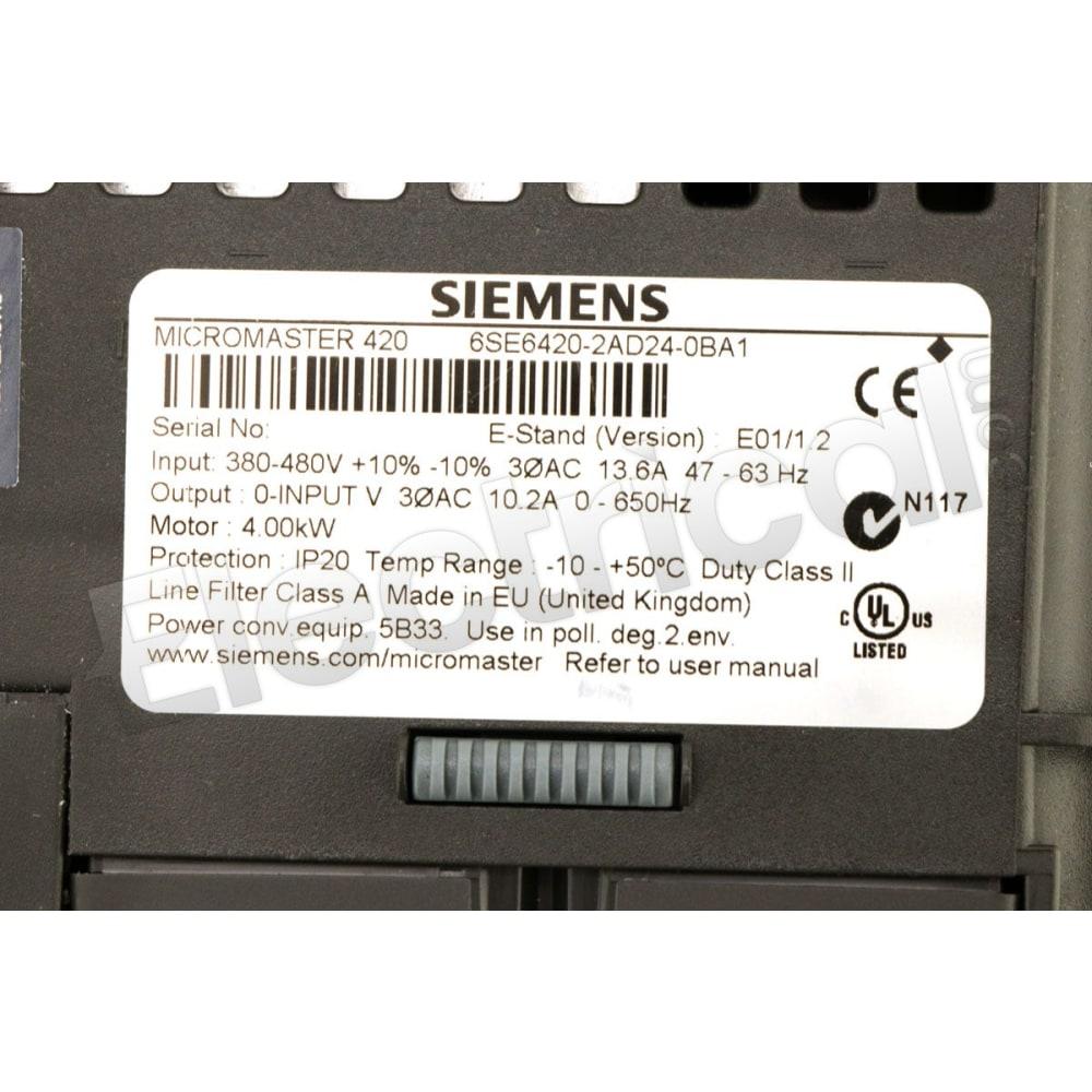 6SE6420-2AD24-0BA1
