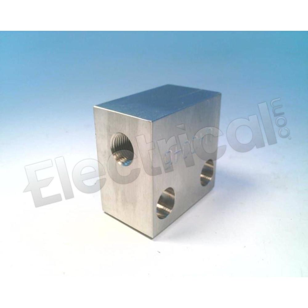 FLOW BLOCK, SS, 1/8-M12 -U40046