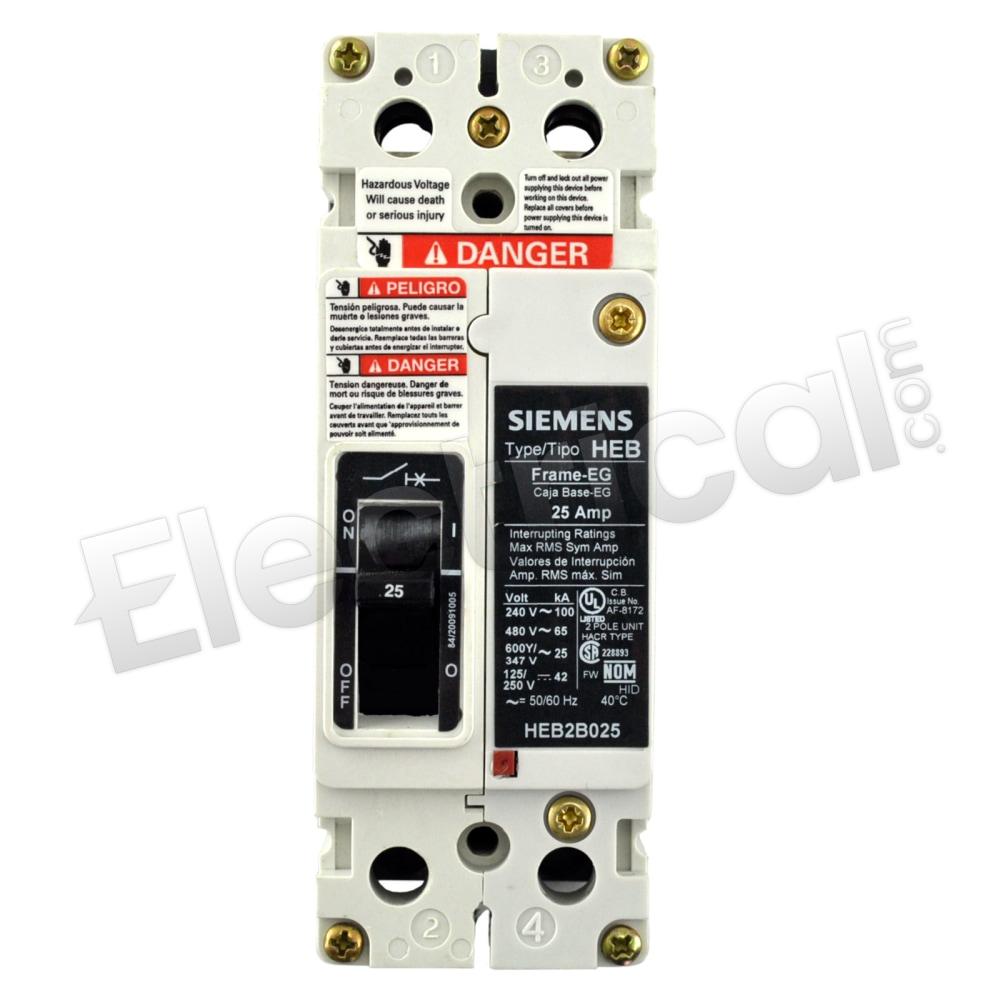 Siemens Molded Case HEB2B015L