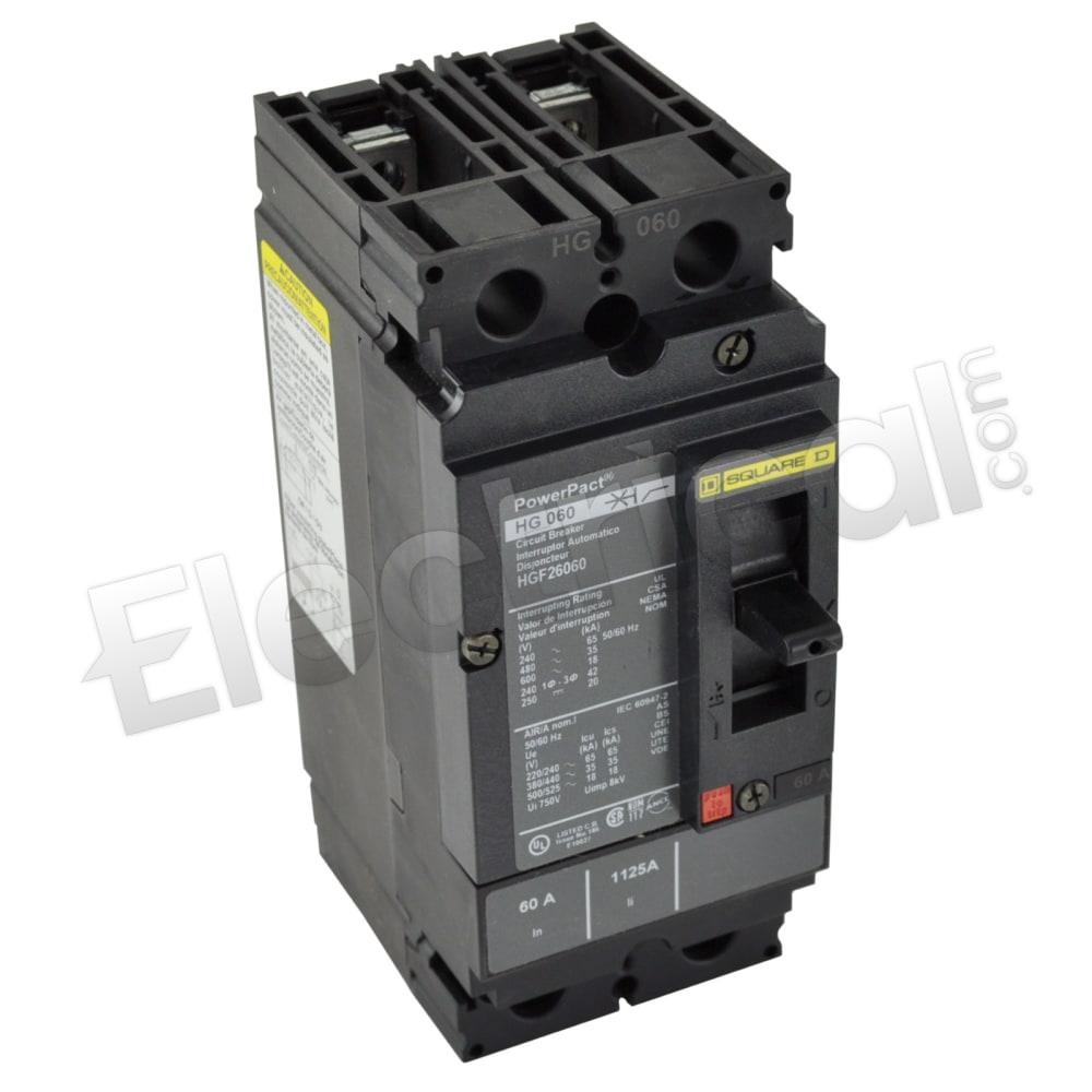 Square D Molded Case HGL26125AEBKSRYP