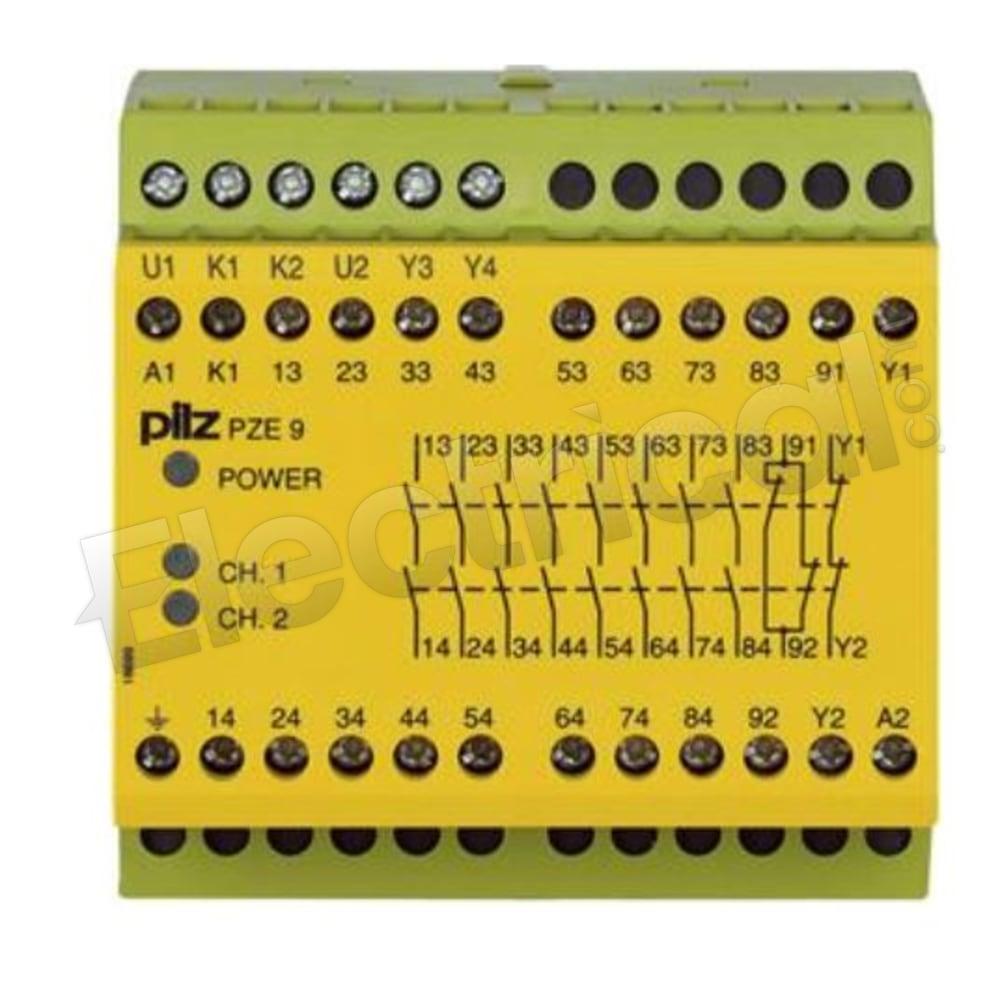 PZE9-230VAC-8N/O-1N/C