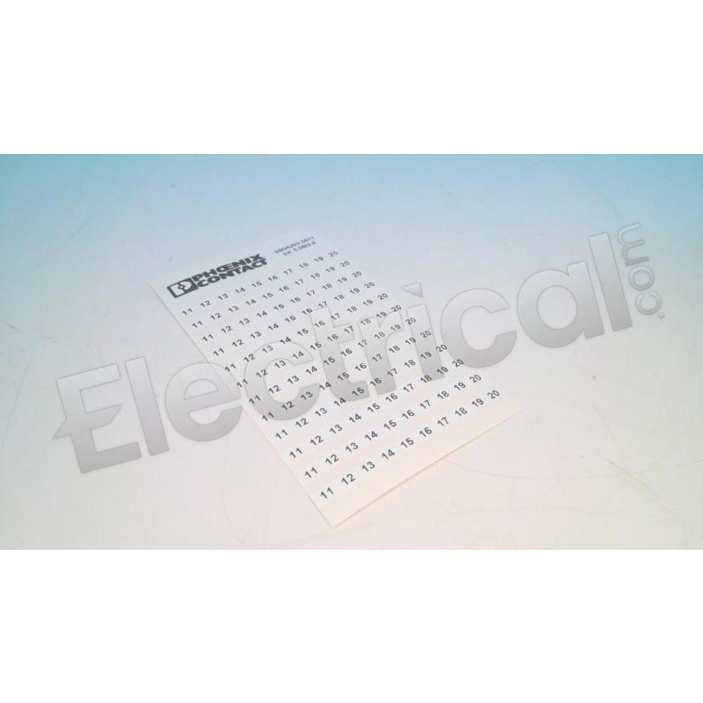 SK  5,08/3,8:FORTL.ZAHLEN 11-20