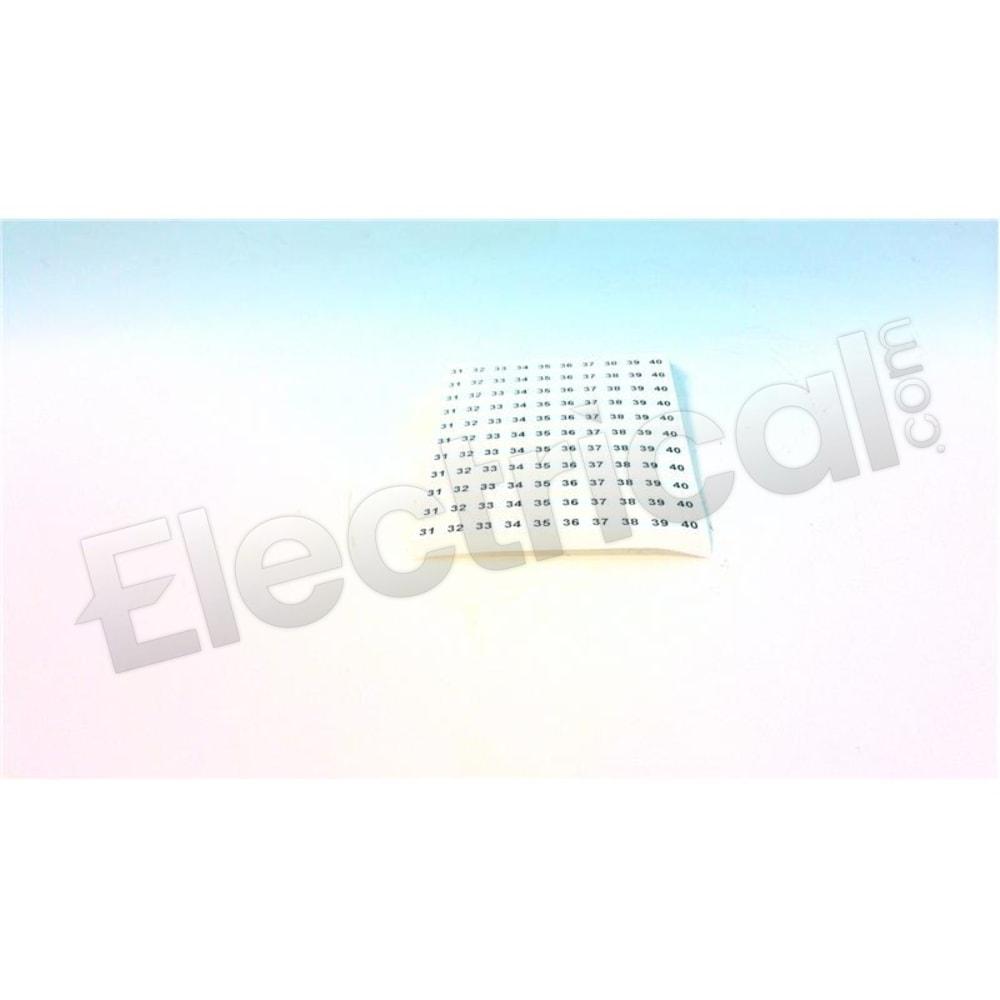 SK  5,08/3,8:FORTL.ZAHLEN 31-40