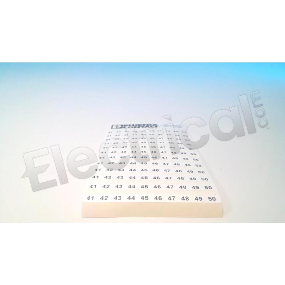 SK  5,08/3,8:FORTL.ZAHLEN 41-50