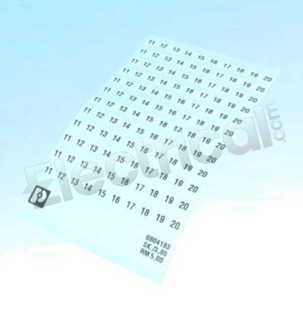 SK  5/3,8:FORTL.ZAHLEN 11-20