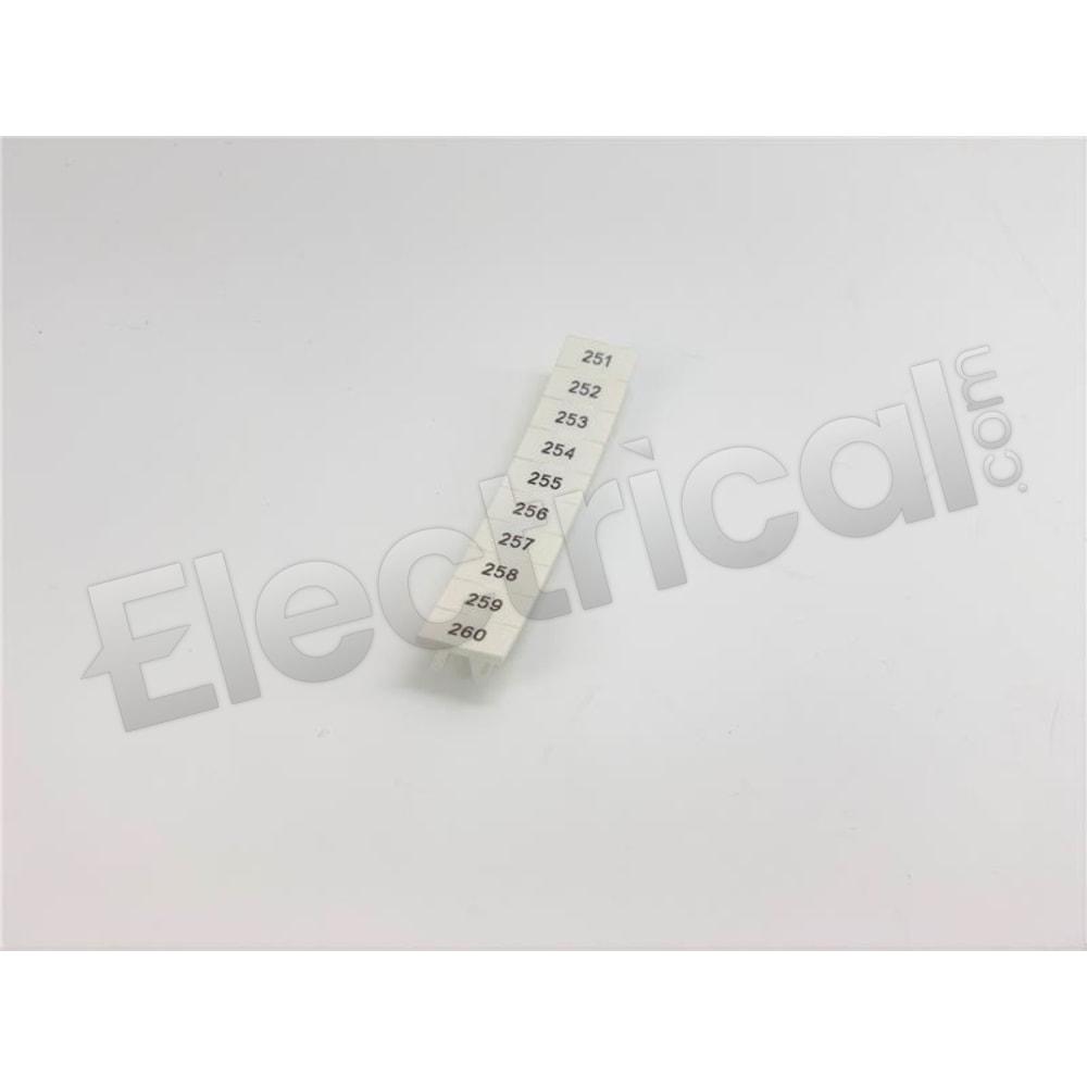 ZB 6,QR:FORTL.ZAHLEN 251-260