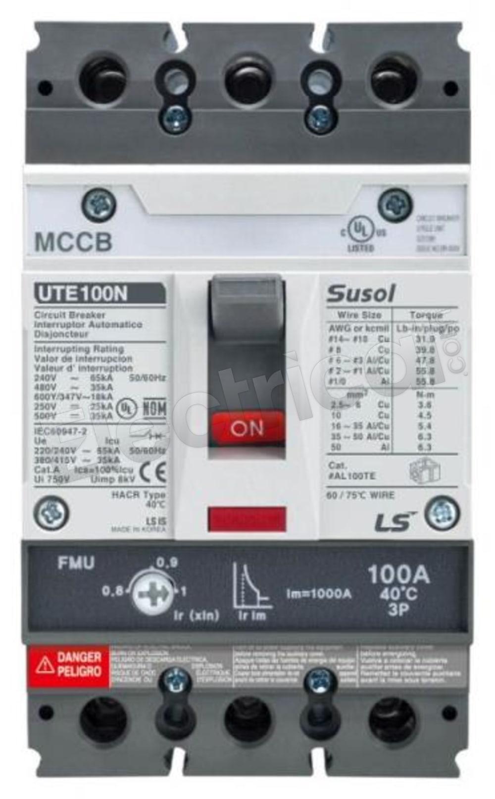 UTE100N-FTU-30A-3P-LL-UL
